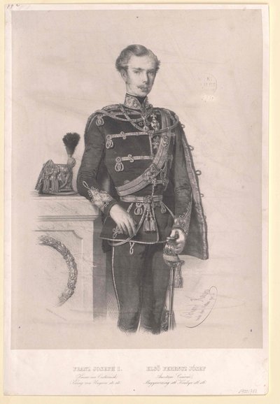 Emperador de Austria Francisco José I de Unbekannter Künstler