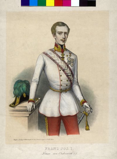 Emperador de Austria Francisco José I de Unbekannter Künstler