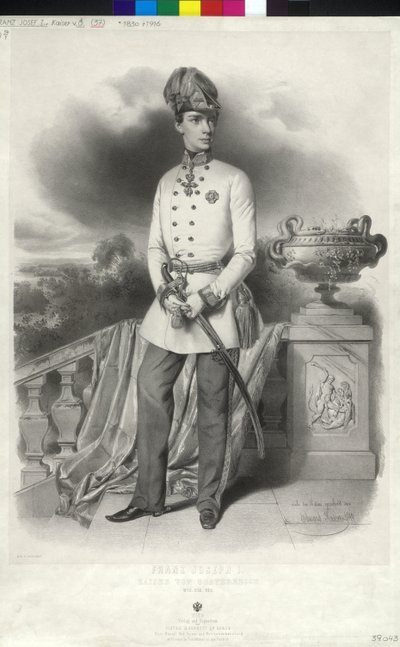 Emperador de Austria Francisco José I de Unbekannter Künstler