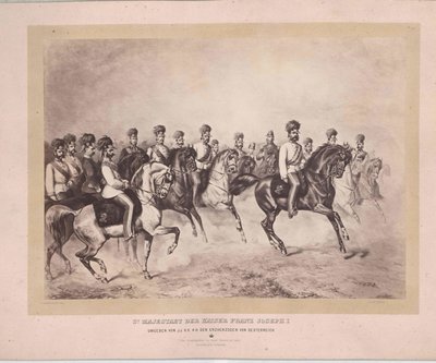Emperador de Austria Francisco José I de Unbekannter Künstler