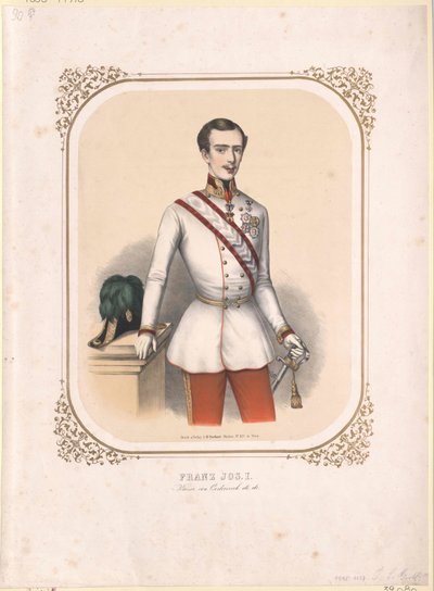 Emperador de Austria Francisco José I de Unbekannter Künstler
