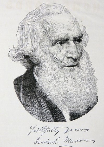 Grabado de Josiah Mason de Unbekannter Künstler