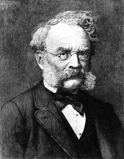 Ernst Werner von Siemens, ingeniero eléctrico e inventor alemán, c 1880 de Unbekannt
