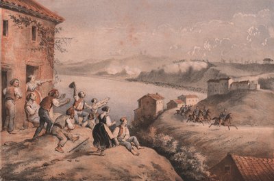 Escape del General Lamoriciere, sitio de Ancona de William M. Timlin