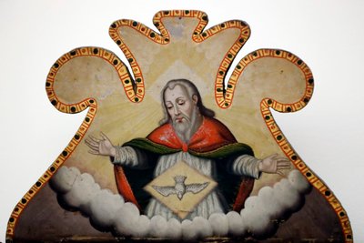 Museo de Évora. Jesús y el Espíritu Santo. Portugal. de Benjamin Baud
