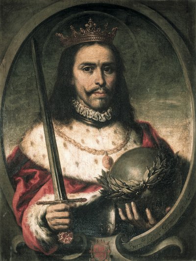 Fernando III, San Fernando de Castilla, Rey de Castilla y León (óleo sobre lienzo) de Unbekannter Künstler