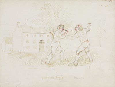 Lucha, Northumberland, c.1805-1820 de Unbekannt