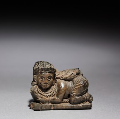 Figurilla de una Mujer Agachada, 900-800 a.C. de Unbekannt