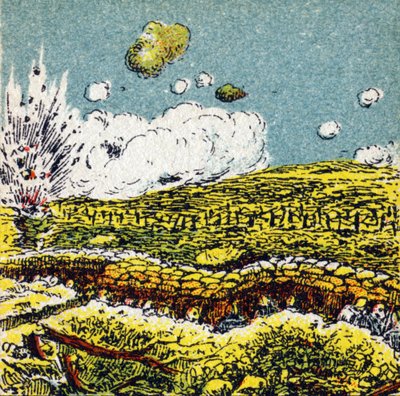 Primera Guerra Mundial 1914-1918: La Batalla de Verdún el 21 de febrero de Unbekannt