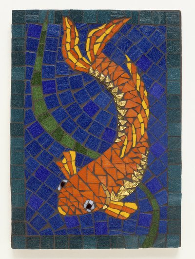 Mosaico de peces de Unbekannt