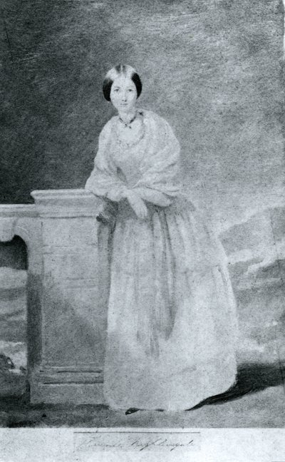 Florence Nightingale, enfermera y reformadora hospitalaria inglesa, c 1860 de Unbekannt