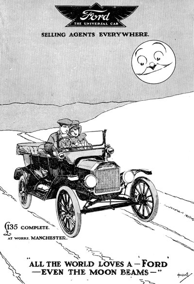 Anuncio de Ford de Unbekannter Künstler