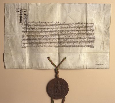 Carta fundacional de la Universidad Carolina de Unbekannt