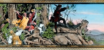 Fundación de Wartburg. de Unbekannter Künstler