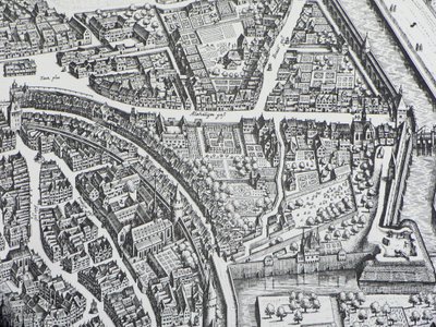 Frankfurt Judengasse 1628 de Unbekannter Künstler