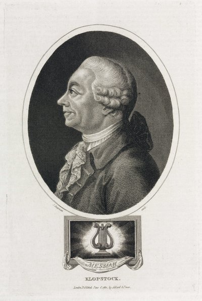 Friedrich Gottlieb Klopstock, poeta alemán de Unbekannt