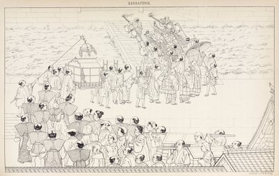 Procesión fúnebre, Japón de Unbekannt