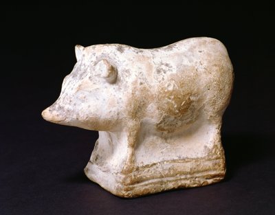 GR.4-1981 Sonajero de cerdo de Eleusis, Grecia, 410-380 a.C. de Unbekannt