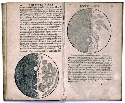 Observaciones de Galileo sobre la Luna de Unbekannt