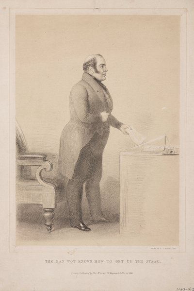 George Hudson, presidente ferroviario inglés de Unbekannt