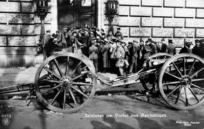 Revolución alemana (Revolución de noviembre) de Unbekannter Künstler