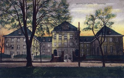 Alemania, Wipperfurth: vista exterior del 