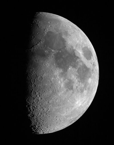Luna gibosa de Unbekannt
