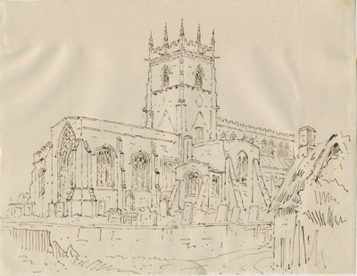 Iglesia de Gnosall, s.f. [1830s] de Unbekannt