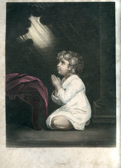 Dios habla a Samuel - Biblia de Unbekannter Künstler