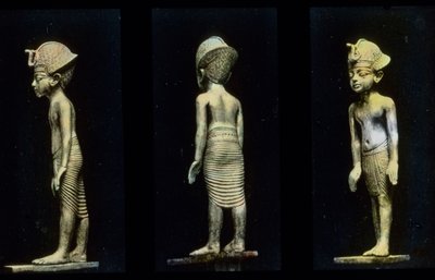 estatuilla dorada de Unbekannter Künstler