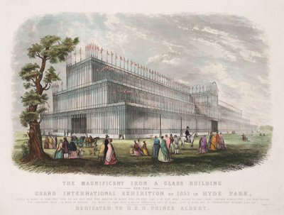 Gran Exposición 1851 El Palacio de Cristal, Londres de Unbekannt