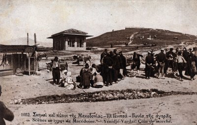 Grecia, Macedonia, Giannitsa: marcha en Yenidje Vardar de William M. Timlin