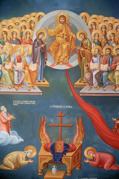 Ícono ortodoxo griego, Tesalónica, Grecia de Unbekannt