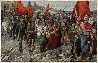 Huelga en el Norte de Francia de Nicolas Liez