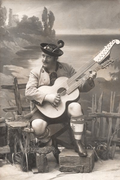 Gustav Rechl, Alemania 1908 (foto b/n) de Unbekannter Künstler