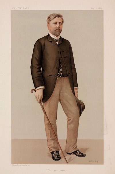 Gustave Eiffel, ingeniero civil francés de Unbekannt