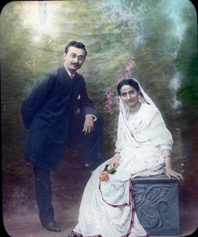 Pareja Halfcast de Unbekannter Künstler