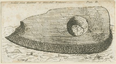 Hamstall Ridware - Hallazgo arqueológico: grabado, s.d. [?siglo XVIII] de Unbekannt