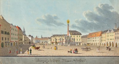 Plaza Mayor de Wiener Neustadt de Unbekannter Künstler