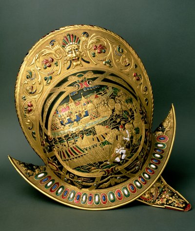 Casco de Carlos IX (1550-74) siglo XVI de Unbekannt