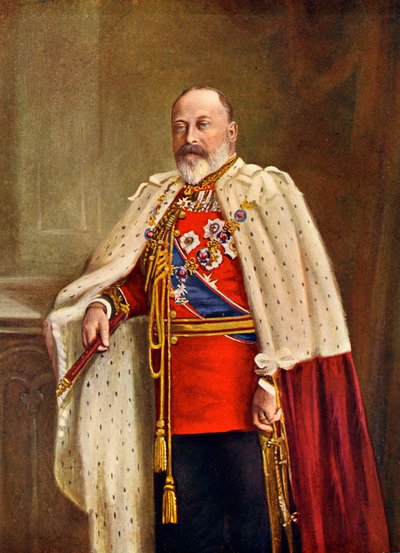 Su Majestad el Rey Eduardo VII de Inglaterra de Unbekannter Künstler