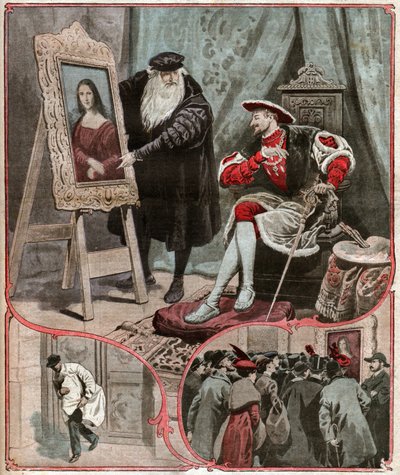Historia de La Gioconda de Unbekannt