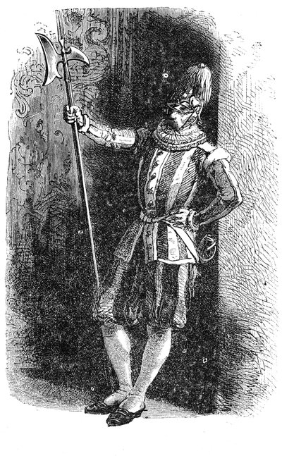 Historia de la Antigua Roma. Historia de la Guardia Suiza del Vaticano del Papa. Grabados de Roma de 1872 de Unbekannt