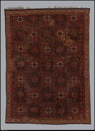 Alfombra "Holbein", siglos XV-XVI de Unbekannt