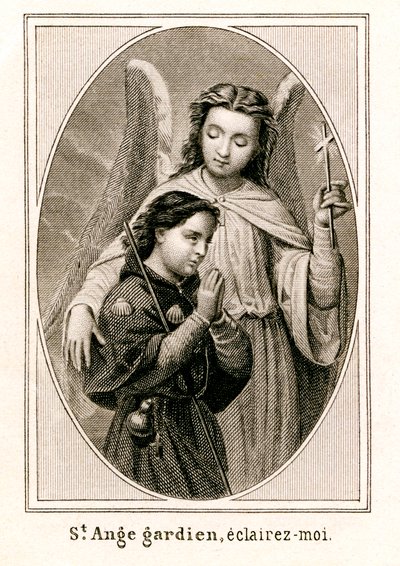 Santo Ángel de la Guarda, ilumíname de Unbekannter Künstler