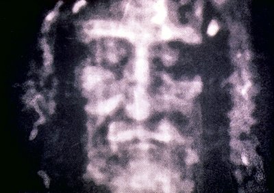 Sábana Santa de Turín, rostro de Cristo de Unbekannter Künstler
