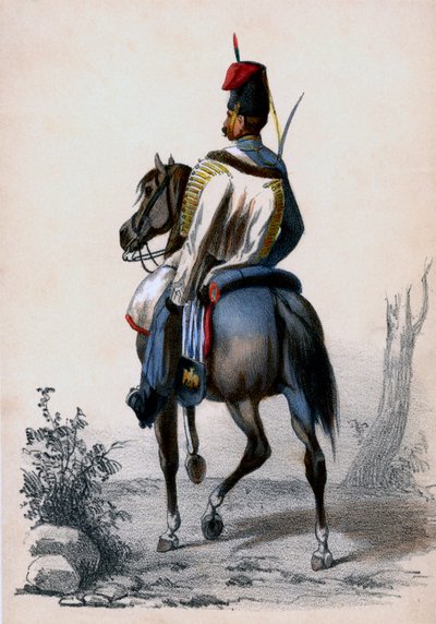 Hussard: Húsar a caballo de Unbekannter Künstler