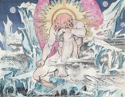 Ilustración para The Tale of the Old Sailor de Samuel Taylor Coleridge de Unbekannter Künstler