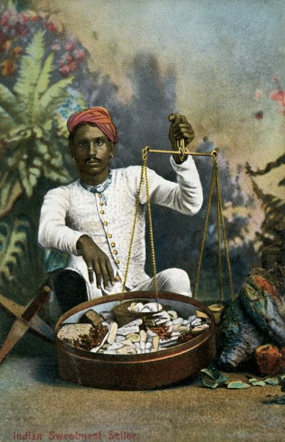 Vendedor de dulces indios de Unbekannter Künstler