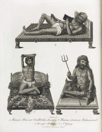 Hombres santos indios de Unbekannt